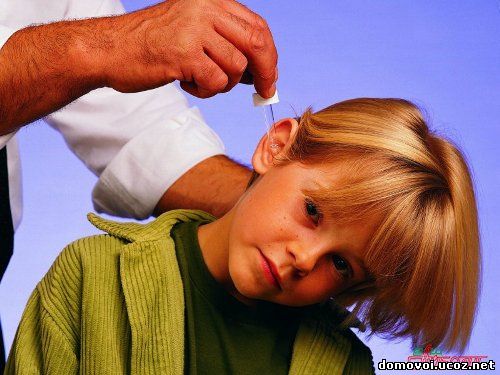 Инфекции уха у детей, фото